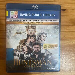 The Huntsman: Winter's War Blu-Ray Disc Only Ex Library Copy Used Good Condition